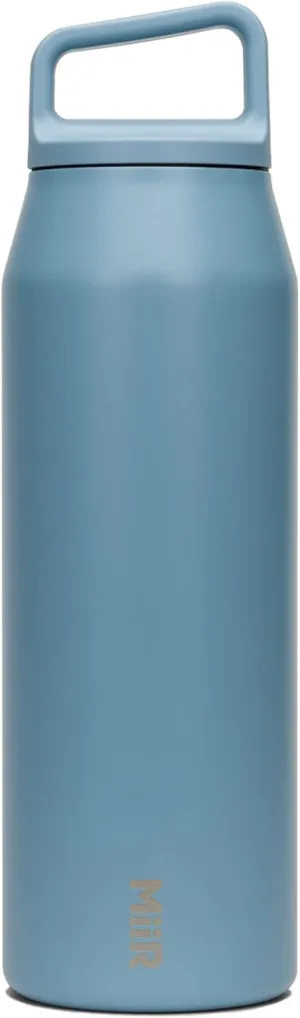 MiiR Wide Mouth Water Bottle - 32oz Insulated Water Bottle in Stainless Steel with Double Wall Vacuum Insulation, Leakproof Design, Keeps Drinks Hot or Cold