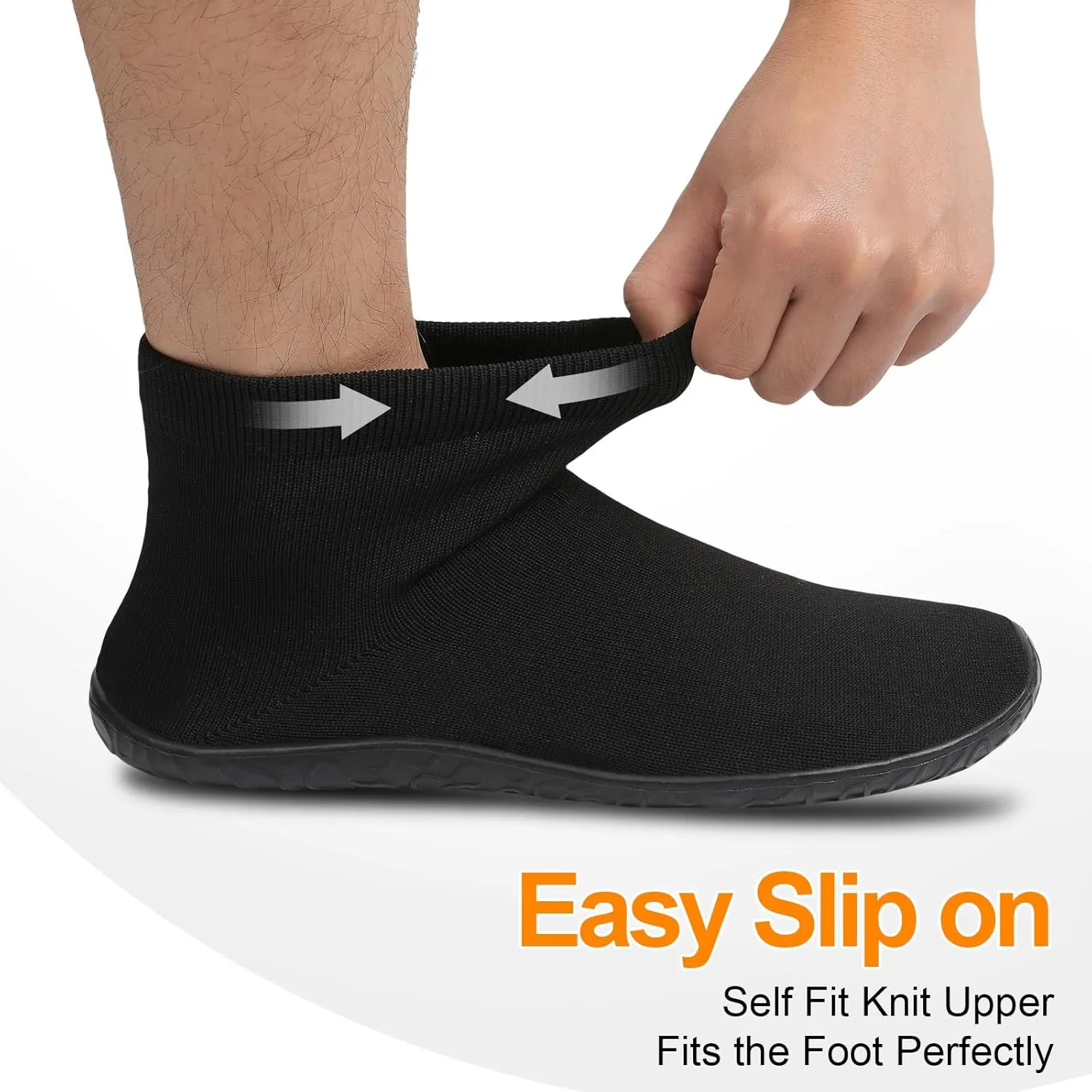 Minimalist Barefoot Sock Shoes for Women Men with Multi Purpose & Ultra Portable & Non Slip Sole