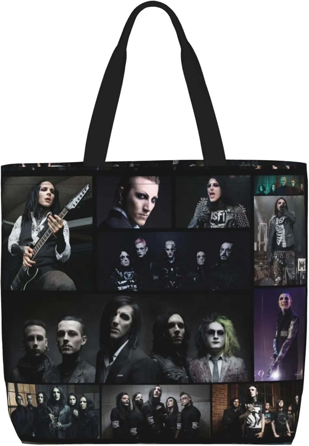 Motionless Rock In White Tote Bag for Women Lightweight Large Tote Bag Shoulder Bag Handbag for Travel Work Gym