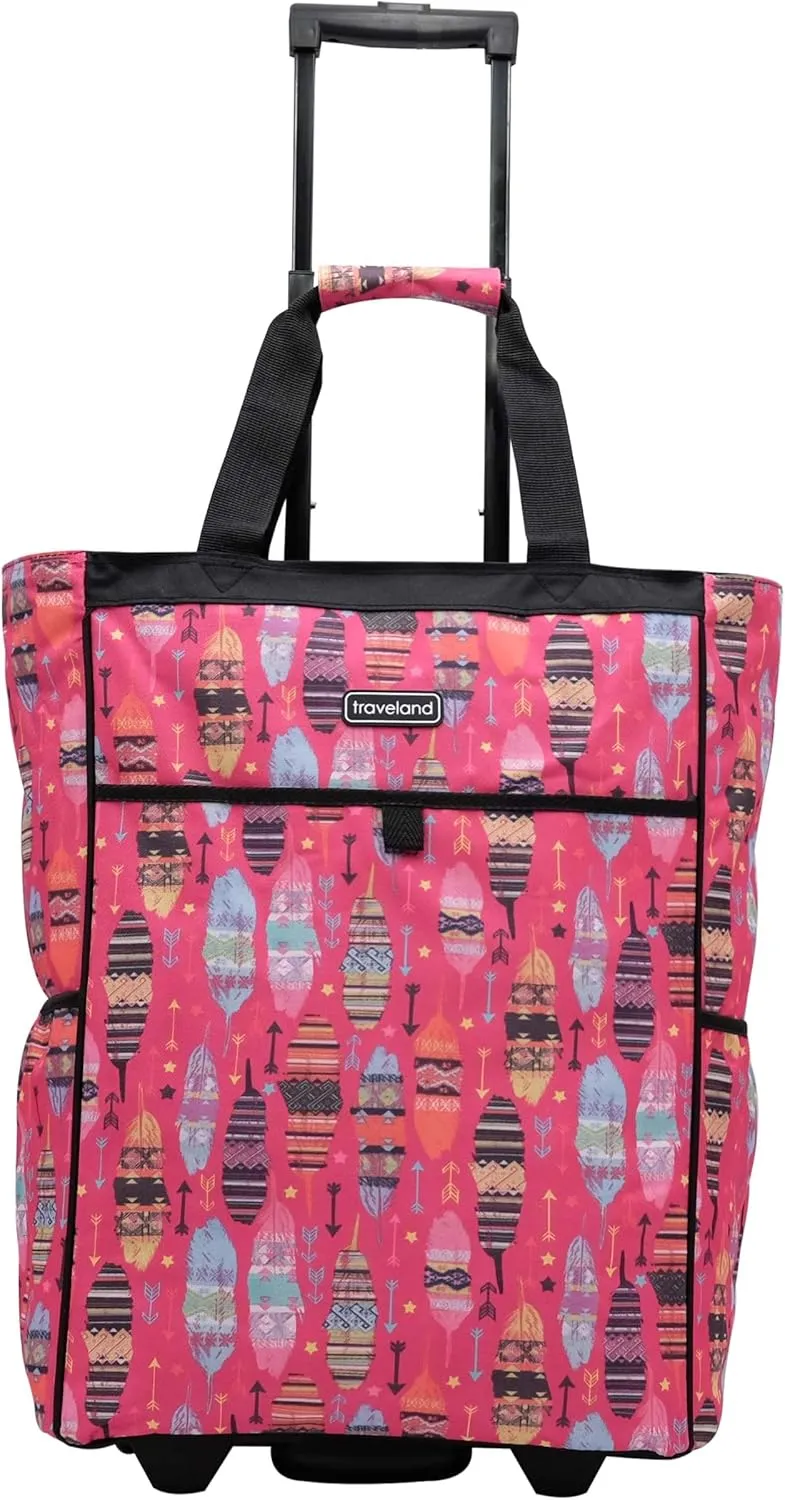 Multi-Purpose Rolling Tote-Feather