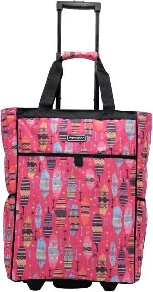 Multi-Purpose Rolling Tote-Feather