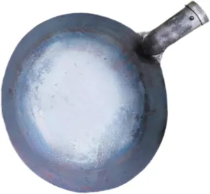 MYCENSE Sewer Drainage Leakage Spoon Sifting Shovels Multifunction Ice Fishing Ladle Mud Scoop Metal Scoop Sewer Spoon Patio Tank, Diameter 23cm