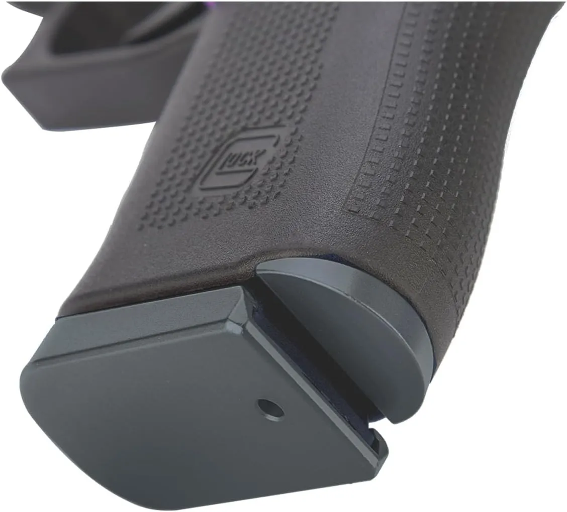 NDZ Performance Aluminum Grip Frame Slug Plug Insert for Glock 43X & 48 – Laser Engraved, Made in The USA