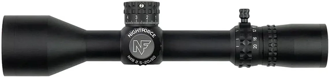 Nightforce NX8 2.5-20X50mm 8X Zoom Range Ultra-Compact Rugged Razor-Sharp Hunting Scopes | Various Reticle Options