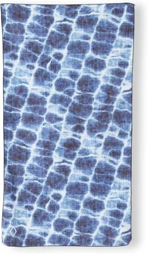 Nomadix Ultralight Towel - Quick Dry & Super Lightweight - Perfect As A Pack Towel to Save On Space - Made with Recycled Materials - Agua Blue - 30"x54"