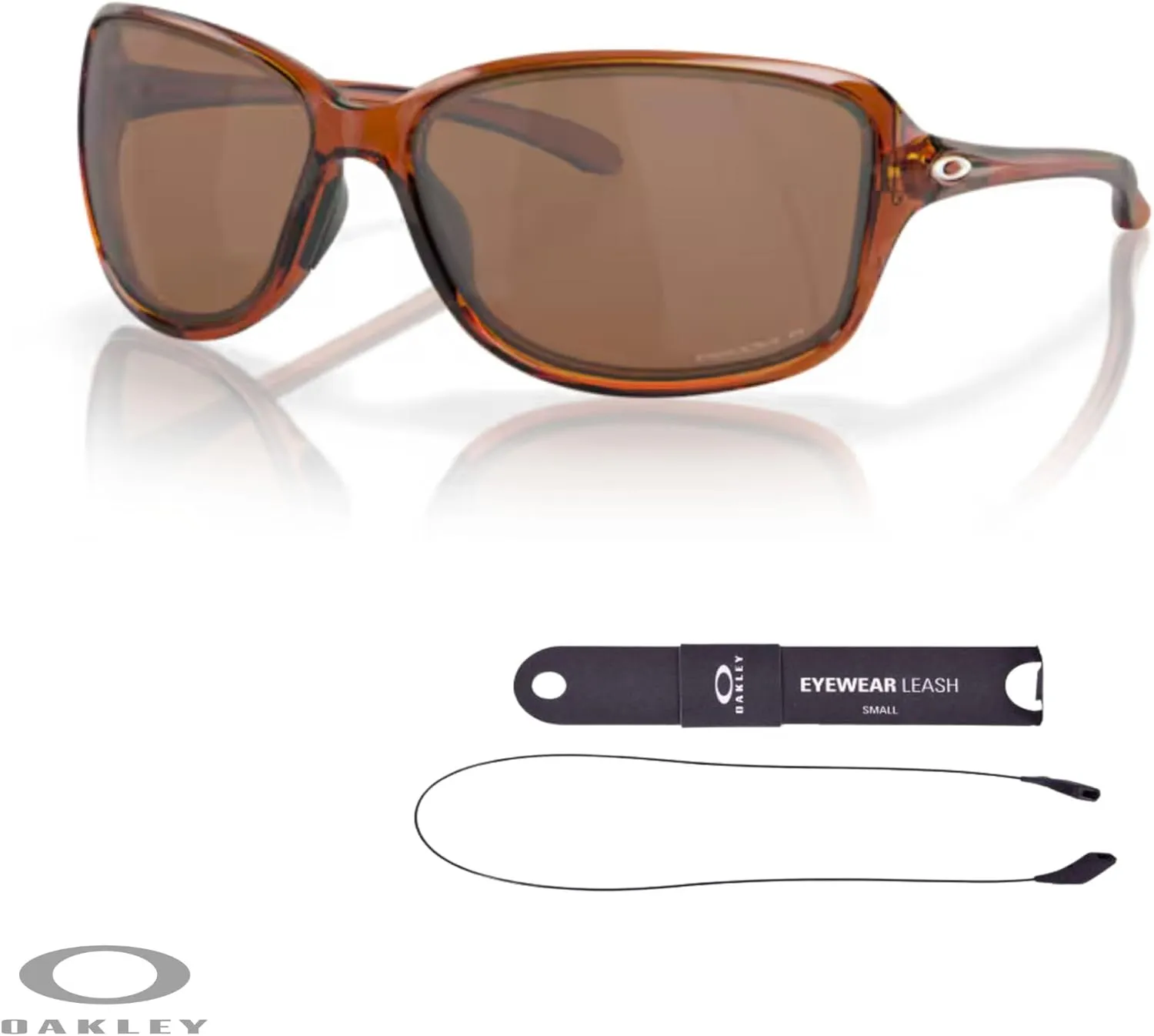 Oakley Cohort OO9301 Rectangle Sunglasses for Women   BUNDLE Accessory Leash   Designer iWear Kit