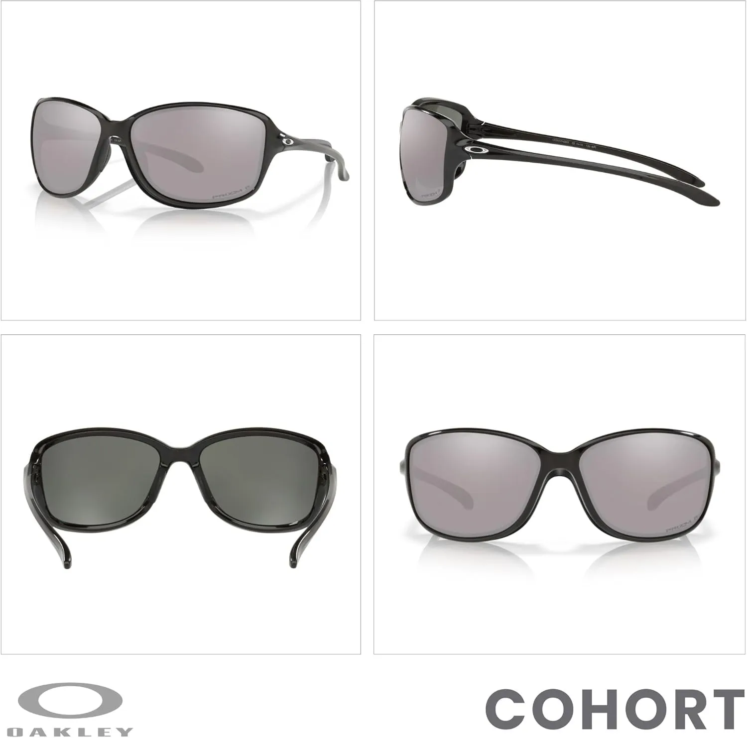 Oakley Cohort OO9301 Rectangle Sunglasses for Women   BUNDLE Accessory Leash   Designer iWear Kit