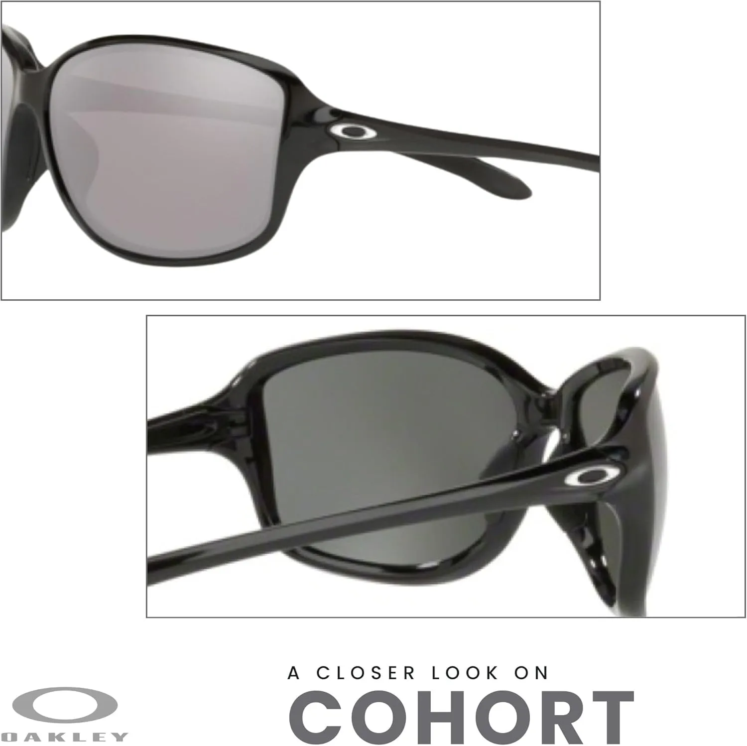 Oakley Cohort OO9301 Rectangle Sunglasses for Women   BUNDLE Accessory Leash   Designer iWear Kit