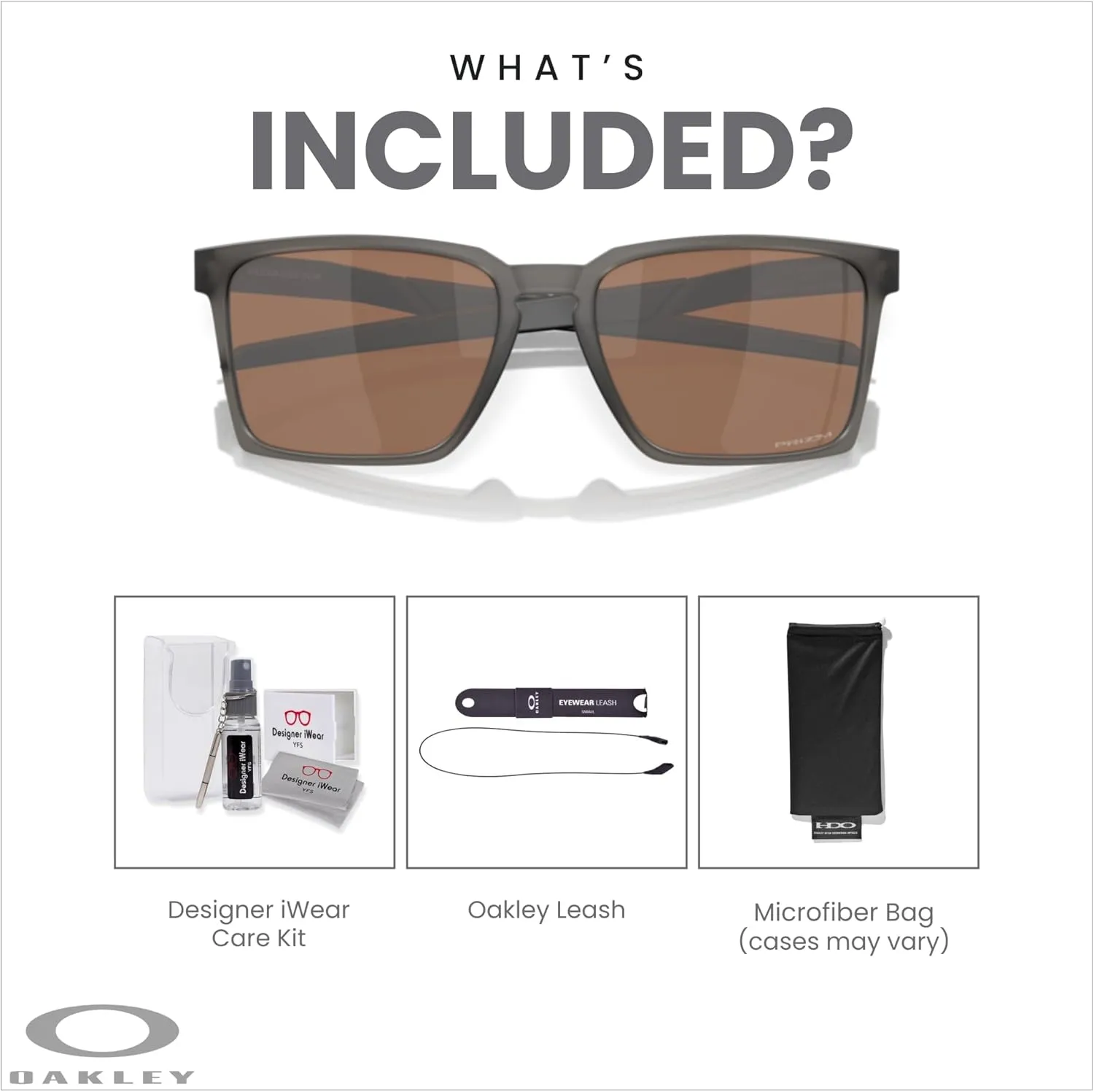 Oakley Exchange Sun OO9483 Rectangle Sunglasses for Men for Women   BUNDLE Accessory Leash   Designer iWear Kit