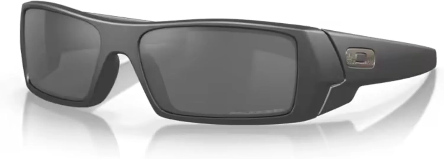 Oakley Gascan OO9014 Rectangular Sunglasses For Men   BUNDLE Leash   BUNDLE with Designer iWear Care Kit