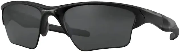Oakley Half Jacket 2.0 XL OO9154 Rectangular Sunglasses For Men   BUNDLE Leash   Designer iWear Care Kit