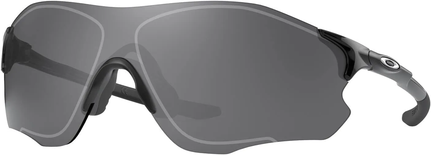 Oakley Men's OO9313 EVZero Path Low Bridge Fit Polarized Rectangular Sunglasses