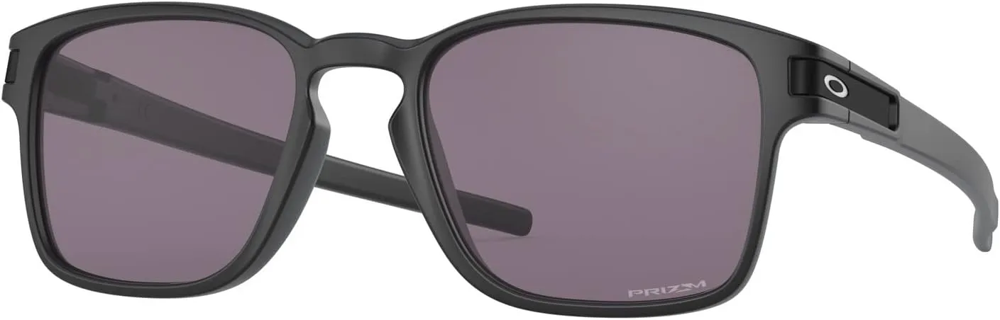 Oakley Men's Oo9358 Latch Square Low Bridge Fit Rectangular Sunglasses