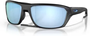Oakley Split Shot OO9416 Rectangular Sunglasses for Men   BUNDLE Leash   BUNDLE with Designer iWear Eyewear Kit