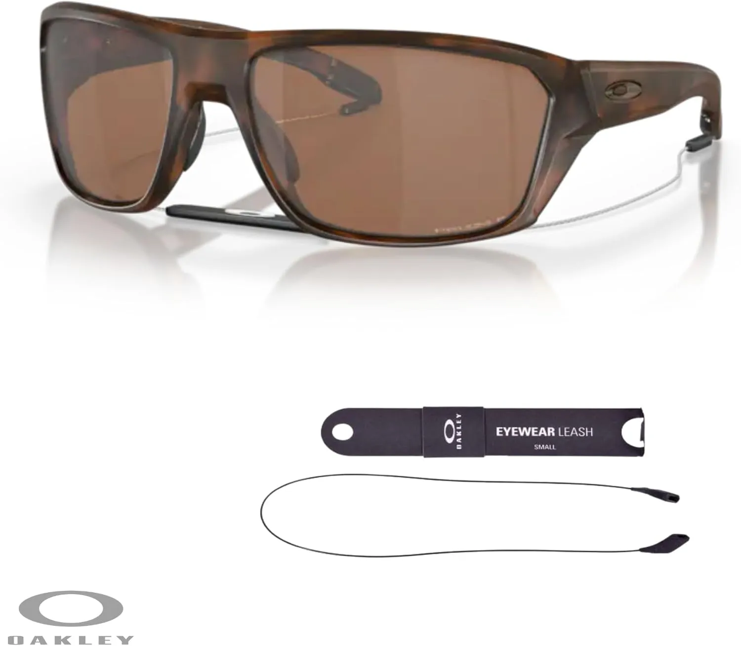 Oakley Split Shot OO9416 Rectangular Sunglasses for Men   BUNDLE Leash   BUNDLE with Designer iWear Eyewear Kit