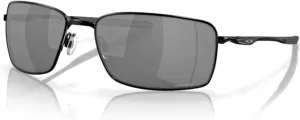 Oakley Square Wire OO4075 Rectangular Sunglasses For Men   BUNDLE Leash   Designer iWear Care Kit