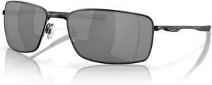 Oakley Square Wire OO4075 Rectangular Sunglasses For Men   BUNDLE Leash   Designer iWear Care Kit