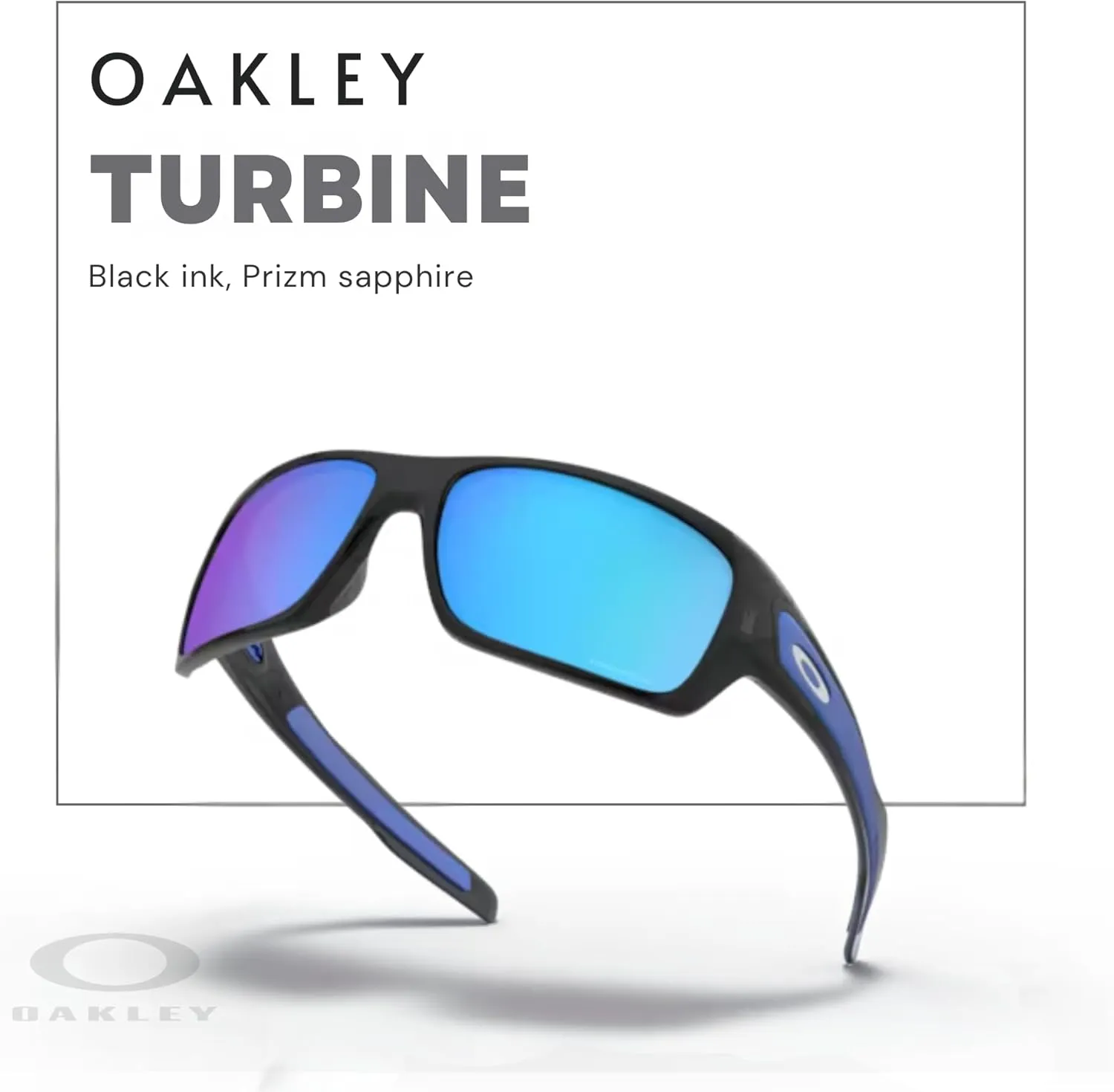 Oakley Turbine OO9263 Rectangular Sunglasses For Men  BUNDLE Leash   BUNDLE with Designer iWear Eyewear Kit
