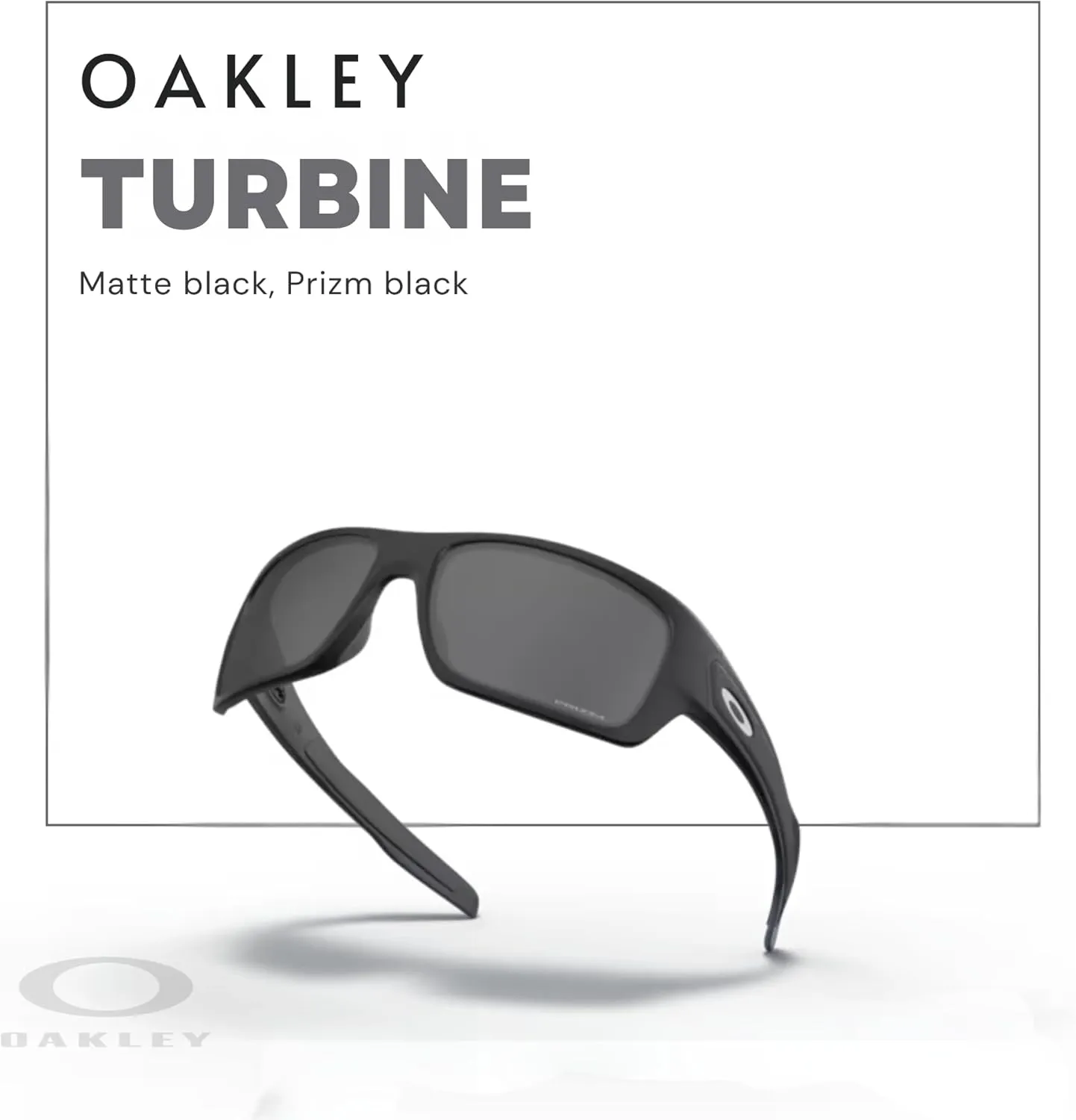 Oakley Turbine OO9263 Rectangular Sunglasses For Men  BUNDLE Leash   BUNDLE with Designer iWear Eyewear Kit