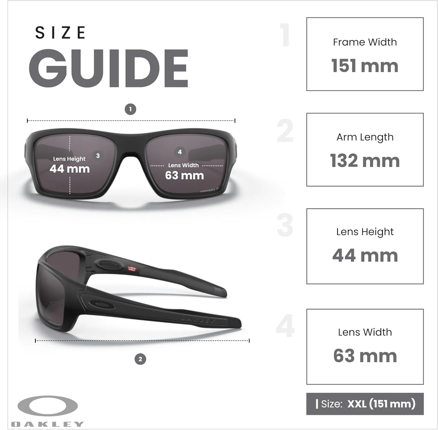 Oakley Turbine OO9263 Rectangular Sunglasses For Men  BUNDLE Leash   BUNDLE with Designer iWear Eyewear Kit