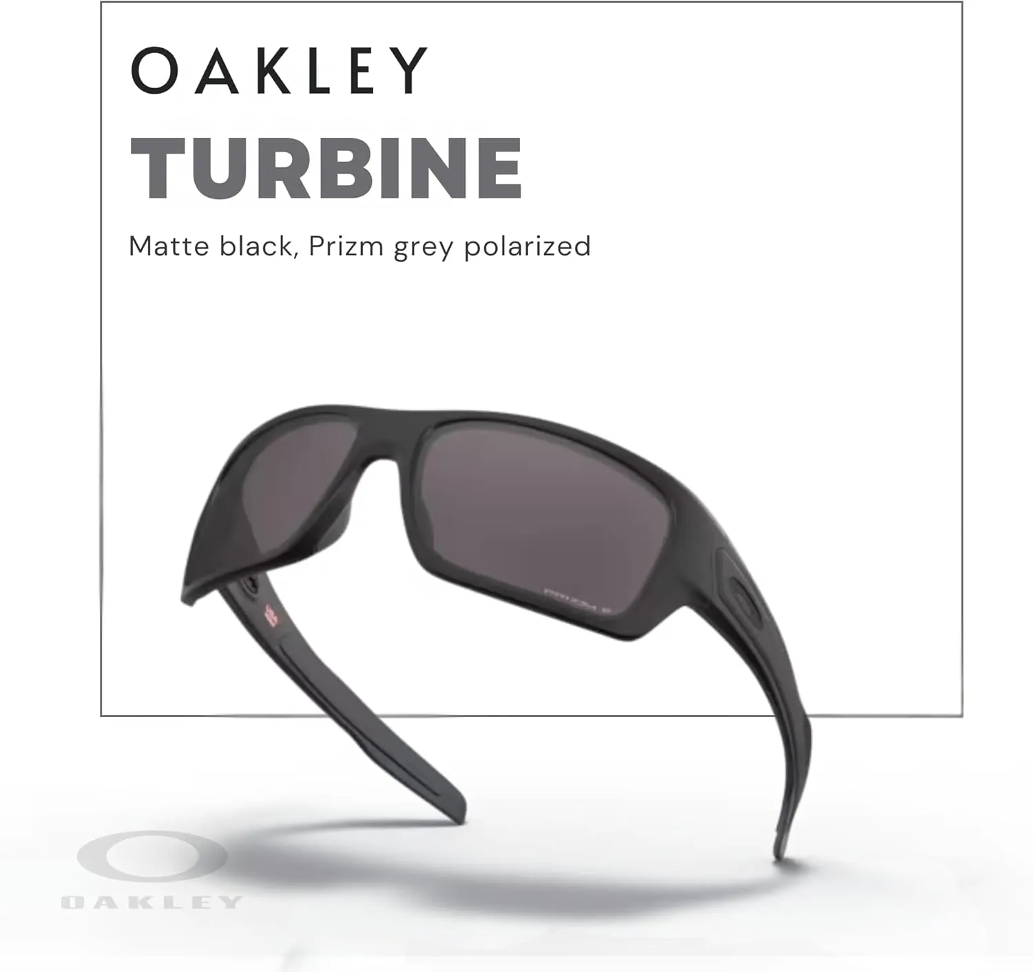 Oakley Turbine OO9263 Rectangular Sunglasses For Men  BUNDLE Leash   BUNDLE with Designer iWear Eyewear Kit