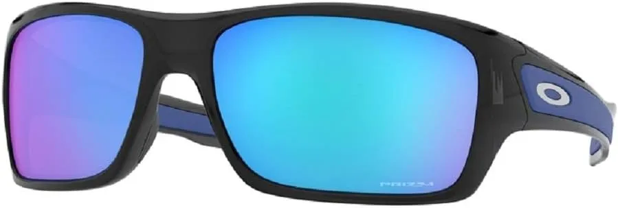 Oakley Turbine OO9263 Rectangular Sunglasses For Men  BUNDLE Leash   BUNDLE with Designer iWear Eyewear Kit
