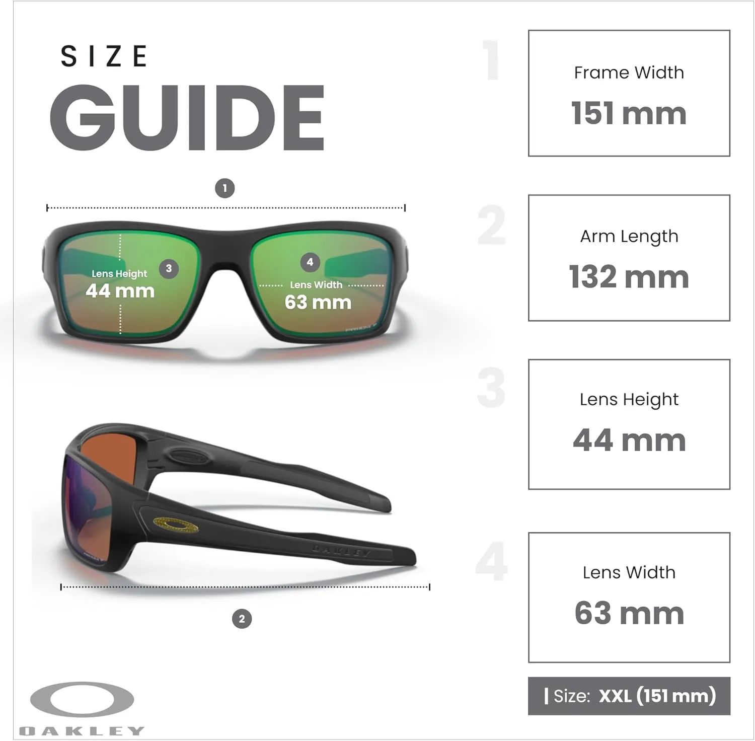 Oakley Turbine OO9263 Rectangular Sunglasses For Men  BUNDLE Leash   BUNDLE with Designer iWear Eyewear Kit