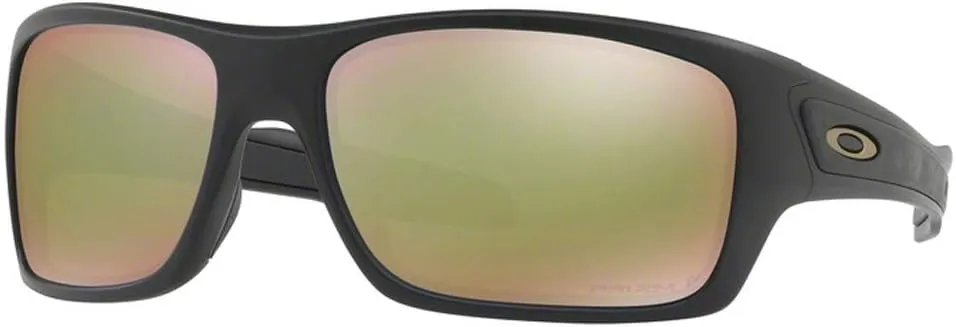 Oakley Turbine OO9263 Rectangular Sunglasses For Men  BUNDLE Leash   BUNDLE with Designer iWear Eyewear Kit