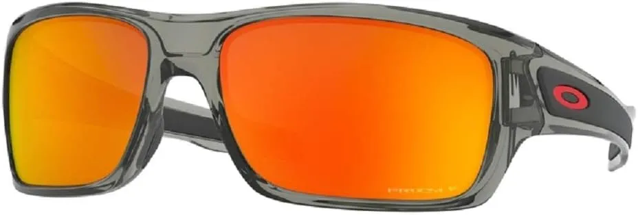 Oakley Turbine OO9263 Rectangular Sunglasses For Men  BUNDLE Leash   BUNDLE with Designer iWear Eyewear Kit