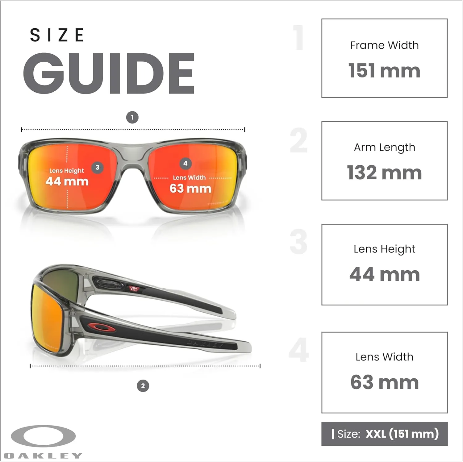 Oakley Turbine OO9263 Rectangular Sunglasses For Men  BUNDLE Leash   BUNDLE with Designer iWear Eyewear Kit