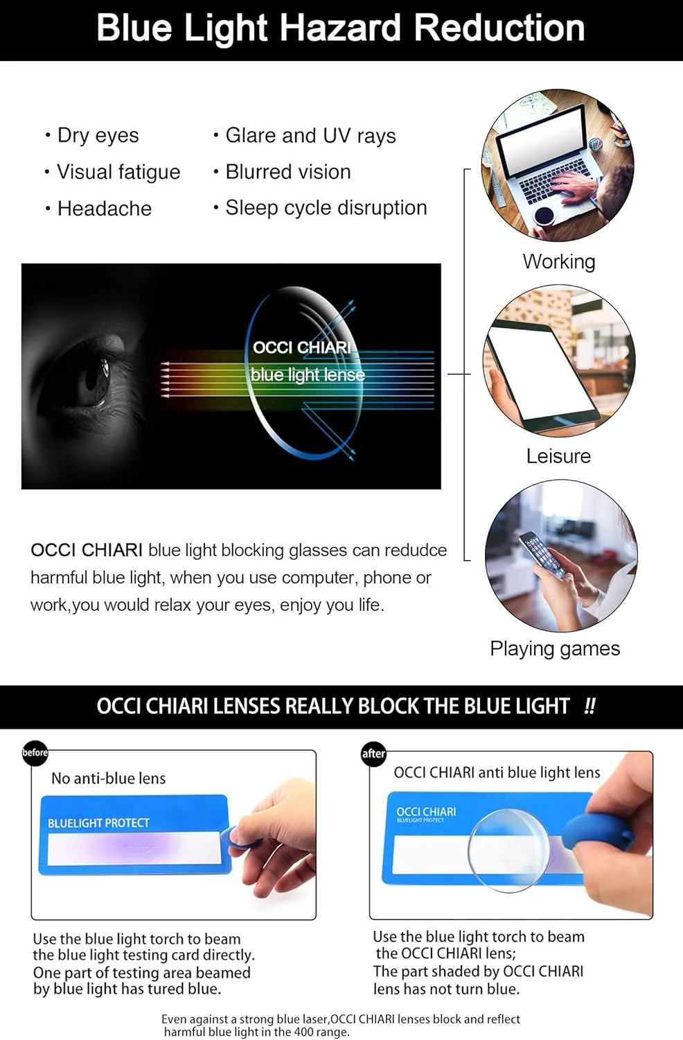 OCCI CHIARI Reading Glasses 1.0 Women's reader Designer Eyeglasses 100(1.0 1.25 1.5 1.75 2.0 2.25 2.5 2.75 3.0 3.5 4.0 5.0 6.0)