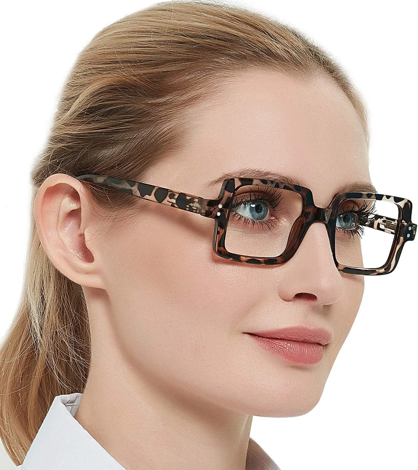 OCCI CHIARI Reading Glasses 1.0 Women's reader Designer Eyeglasses 100(1.0 1.25 1.5 1.75 2.0 2.25 2.5 2.75 3.0 3.5 4.0 5.0 6.0)