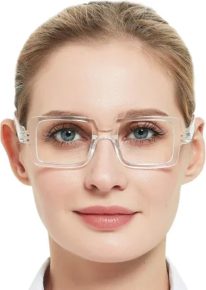 OCCI CHIARI Reading Glasses for Women Blue Light Blocker Clear Lens