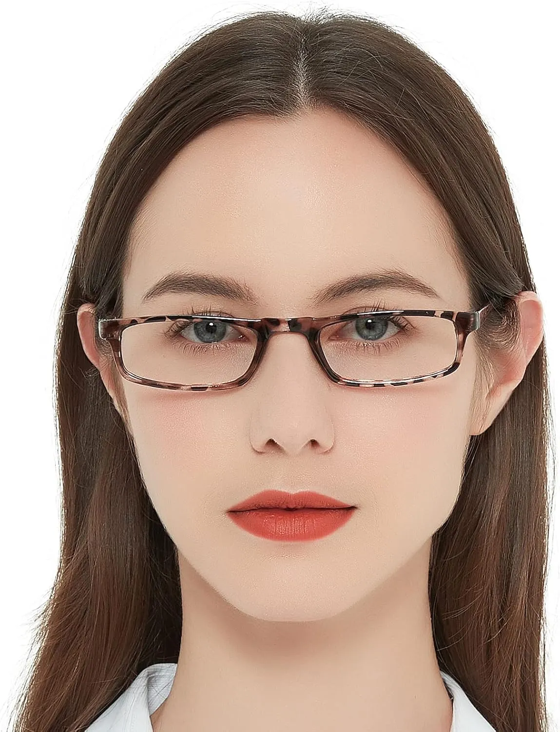 OCCI CHIARI Womens Reading Glasses TR90 Reader For Men 1.0 1.25 1.5 1.75 2.0 2.25 2.5 2.75 3.0 3.5 4.0 5.0 6.0 (Tortoise,100)