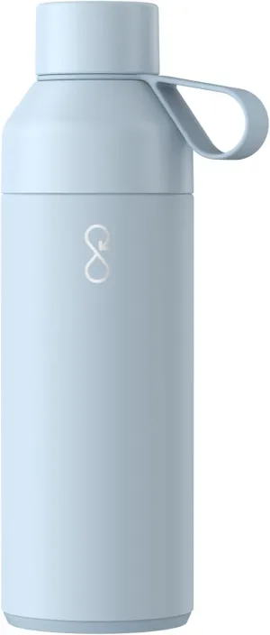Ocean Bottle - Recycled Stainless Steel Bottle - Eco-Friendly & Reusable (Original 17 oz, Ice Blue)