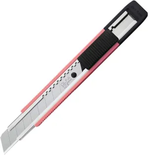 OLFA 203BSP Cutter, Medium, All Purpose Medium, Thick, Pink