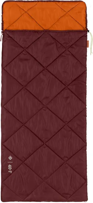 Outdoor Products 40F Rectangular Sleeping Bag with Pillow