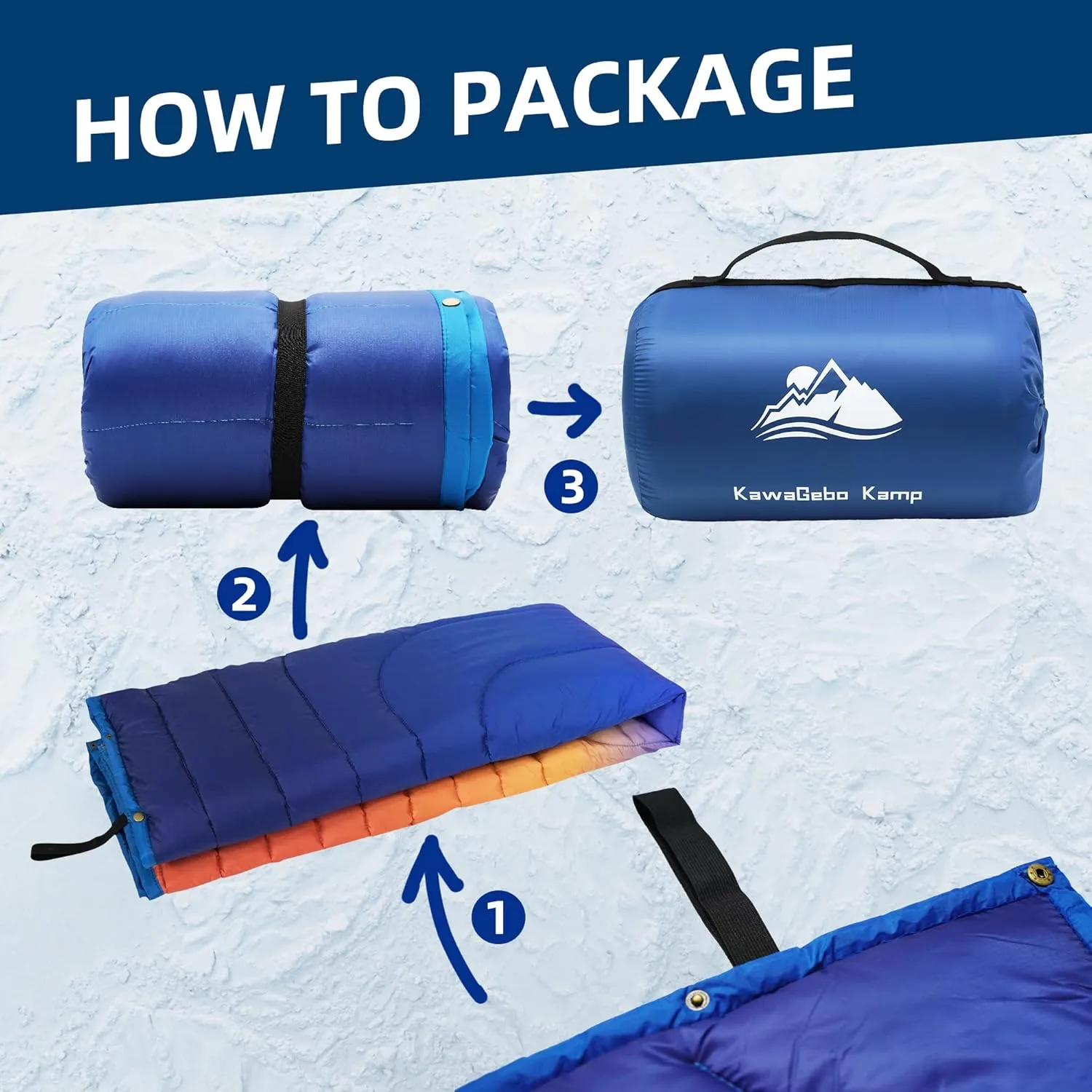 Outdoor Puffy Camping Blanket, Lightweight Windproof Warm Stadium Blanket, Packable Travel Camping Quilt for Cold Weather, Hiking, Backpacking, Sleeping, Hammock, Adventure 78"x 56"