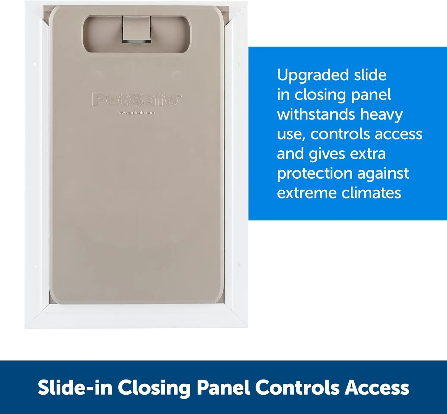 PetSafe Extreme Weather Aluminum Pet Door, Large