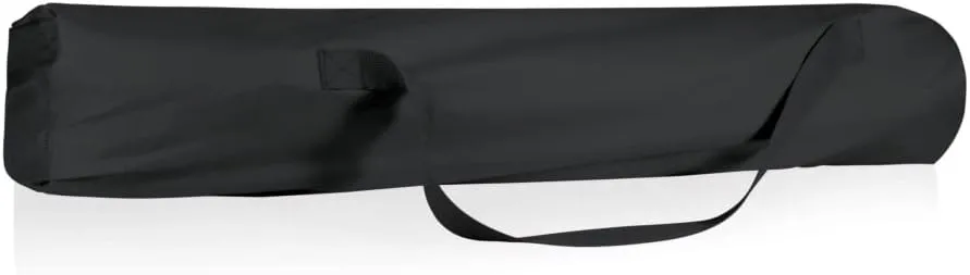 PICNIC TIME NFL Portable Soft Top Travel Table, Black