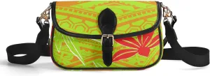 Polynesian Print Vintage Art Design Custom Women'S Crossbody Bag Small Square Bag Portable Fashion Women'S Bag