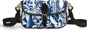 Polynesian Retro Art Women'S Crossbody Bag Portable Stylish Women'S Bag Samoan Print Custom Crossbody Bag Pattern