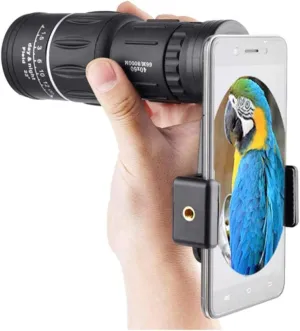 Portable Telescope 40X60 Hd l Monocular Zoom Binoculars Night Hunting Optic Scope Big Vision Telescopio,for Indoor/Outdoor.