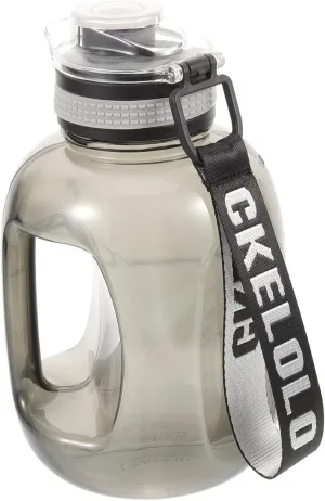 Portable Water Bottle Straw Large Capacity Reusable Workout Water Bottle
