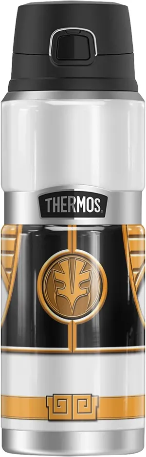 Power Rangers White Ranger THERMOS STAINLESS KING Stainless Steel Drink Bottle, Vacuum insulated & Double Wall, 24oz