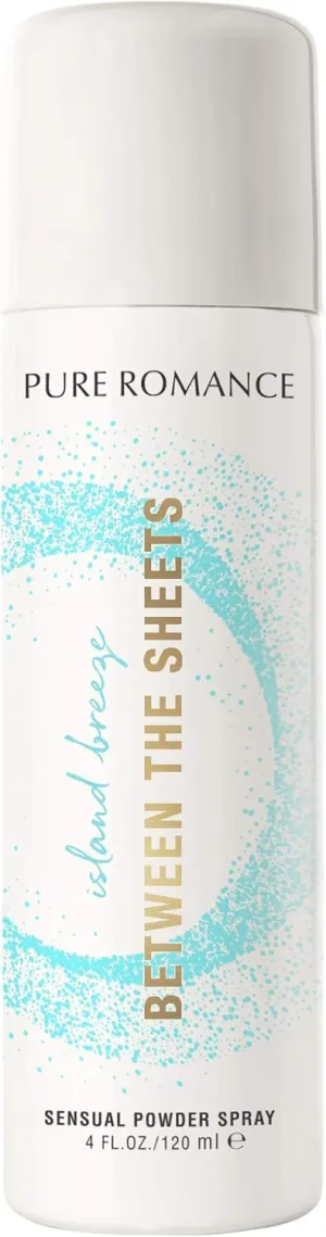 Pure Romance Between The Sheets Scented Powder Spray, Island Breeze