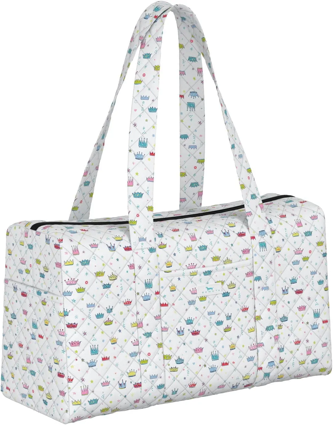 SCOUT Maybe Baby Quilted Travel Bag, Roomy Rectangular Hospital Bag, Holds Up to 50 Lbs