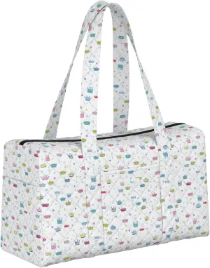 SCOUT Maybe Baby Quilted Travel Bag, Roomy Rectangular Hospital Bag, Holds Up to 50 Lbs