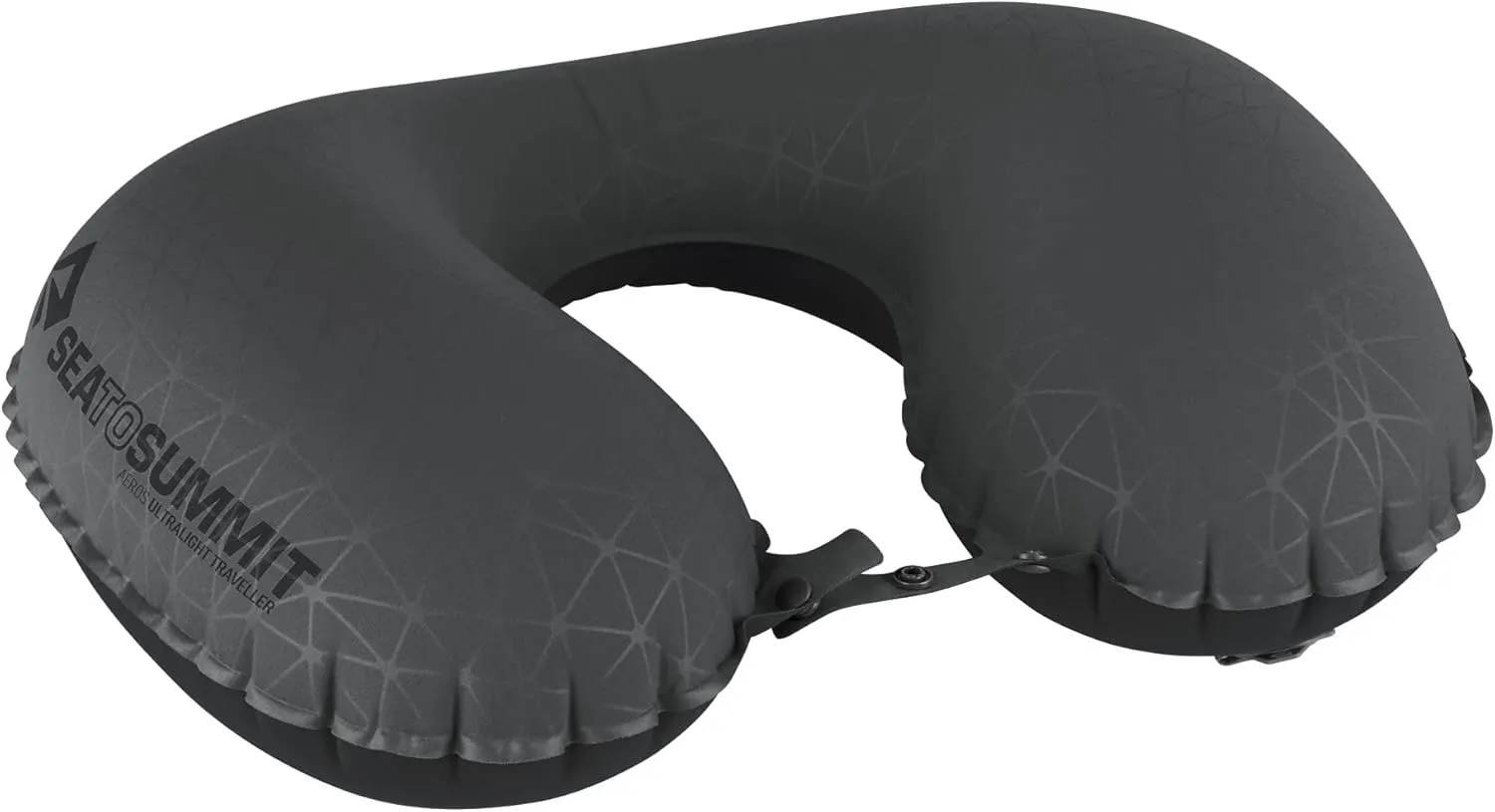 Sea to Summit Aeros Ultralight Traveller Inflatable Neck Pillow, Grey