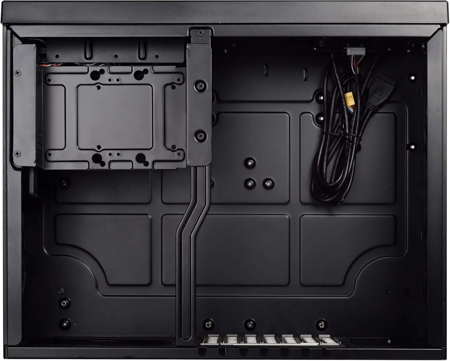 SilverStone Technology Grandia Series Aluminum HTPC Computer Case for ATX / SSI-CEB - Black (GD09B)